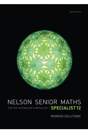 Nelson Senior Maths Specialist for the Australian Curriculum - Year 12: Solutions DVD