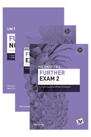 A+ Further Maths Student Success Pack: VCE Units 3 & 4