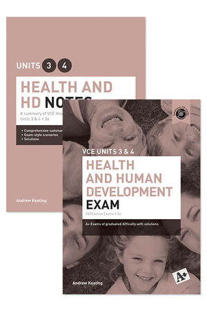 A+ Health and Human Development Student Success Pack: VCE Units 3 & 4