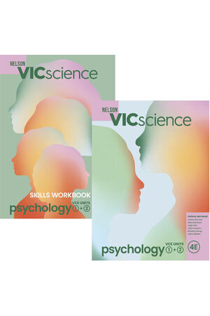 VicScience Psychology VCE 1 & 2 - Student Book and Workbook Value Pack