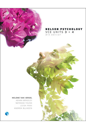 Nelson Psychology VCE Units 3 & 4 (Student Book with 4 Access Codes)