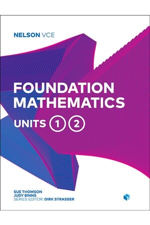 Nelson VCE Foundation Mathematics: Units 1 & 2