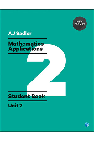 Sadler Mathematics Applications for WA - Unit 2: Student Book (Print & Digital)