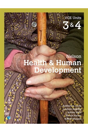 Nelson Health & Human Development - VCE Units 3 & 4: Student Book with 4 Access Codes