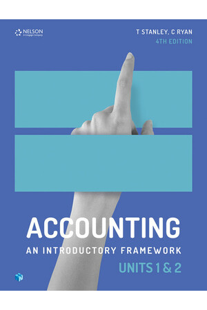 Accounting: An Introductory Framework - Units 1 & 2: Student Book (Print & Digital)