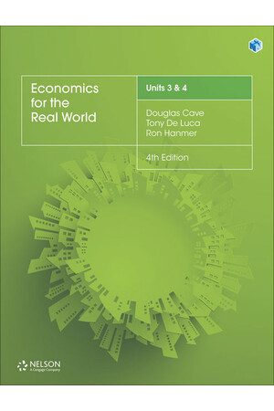 Economics for the Real World - Units 3 & 4: Student Book (Print & Digital)