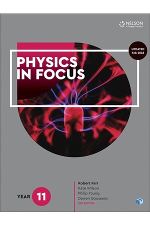 Physics in Focus - Year 11: Student Book with 4 Access Codes