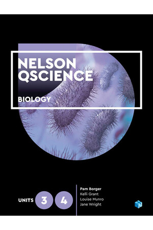 Nelson QScience Biology Units 3 & 4 (Student Book with 4 Access Codes)