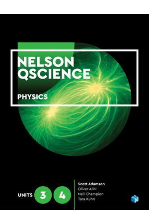 Nelson QScience Physics 3 & 4 (Student book with 4 Access Codes)