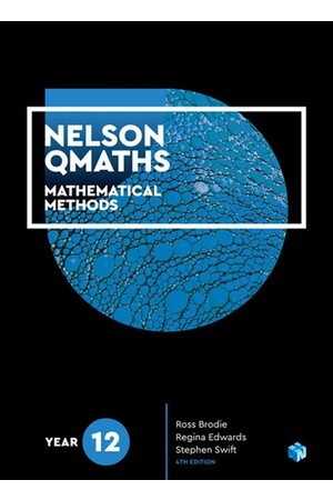 Nelson QMaths: Mathematics Methods - Year 12 (Student Book with 1 Access Code for 26 Months)