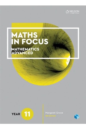 Maths in Focus: Mathematics Advanced - Year 11 (Student Book with 1 Access Code for 26 Months)
