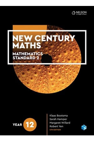 New Century Maths: Mathematics Standard 2 - Year 12 (Student Book with 4 Access Codes)