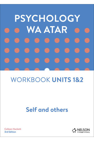 Psychology: Self and Others WA ATAR - Units 1 & 2: Workbook 3rd Edition