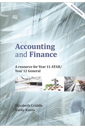 Accounting and Finance: A Resource for Year 11 ATAR and Year 12 General