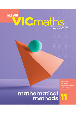 Nelson VICmaths 11 Mathematical Methods Student Book