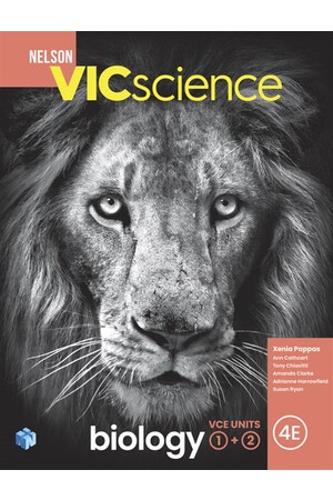 VICscience Biology: Units 1 & 2 - Student Book with 26 month NelsonNetBook access code (Print & Digital)