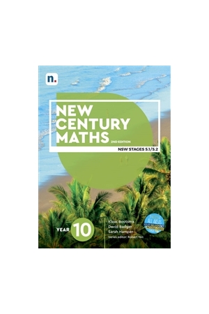 New Century Maths 10 - NSW Stages 5.1/5.2 (Student Book with 26 month NelsonNetBook access code)