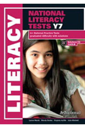 A+ National Literacy Practice Tests: Year 7