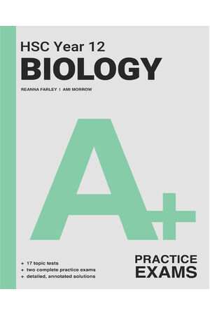 A+ HSC Biology Year 12 Practice Exams