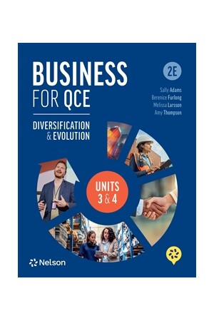 Business for QCE: Units 3&4: Diversification and Evolution Student Book with Nelson MindTap
