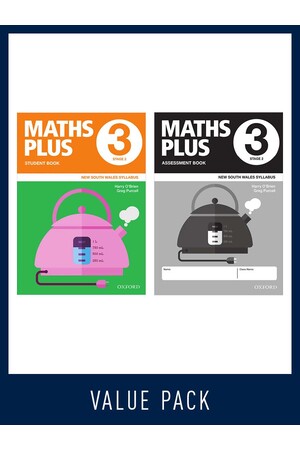 Maths Plus NSW Edition - Student and Assessment Book Value Pack: Year 3 