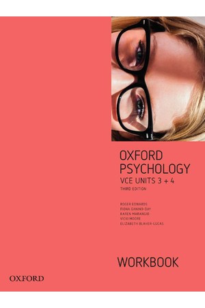 Oxford VCE Psychology - Units 3+4: Workbook (Print)