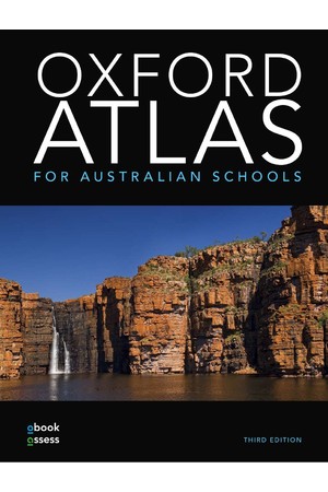Oxford Atlas for Australian Schools - Student Book + obook/assess (Print & Digital)