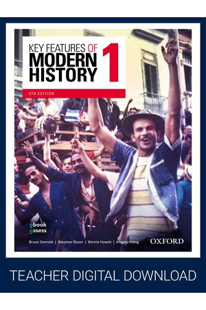 Key Features of Modern History 1 Year 11 5E Teacher obook assess