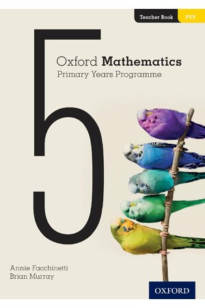 Oxford Mathematics Primary Years Programme - Teacher Book: Year 5