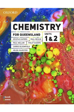 Chemistry for Queensland Units 1&2 Student book + obook assess