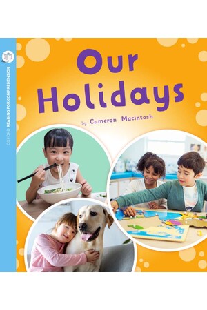 Oxford Reading for Comprehension - Level 4: Our Holidays (Pack of 6)