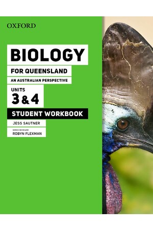 Biology for Queensland An Australian Perspective Units 3 & 4 Student workbook