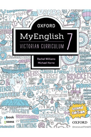 Oxford MyEnglish VIC Curriculum - Year 7 (Second Edition): Student Book + obook/assess (Print & Digital)