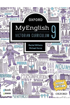 Oxford MyEnglish VIC Curriculum - Year 9 (Second Edition): Student Book + obook/assess (Print & Digital)
