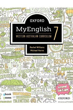 Oxford MyEnglish WA Curriculum - Year 7 (Second Edition): Student Book + obook/assess (Print & Digital)