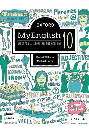 Oxford MyEnglish WA Curriculum - Year 10 (Second Edition): Student Book + obook/assess (Print & Digital)