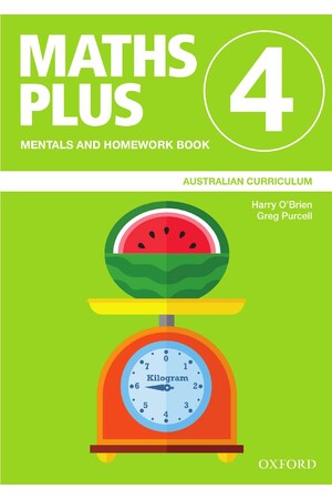 Maths Plus Australian Curriculum Edition - Mentals & Homework Book: Year 4
