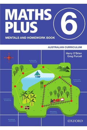 Maths Plus Australian Curriculum Edition - Mentals & Homework Book: Year 6 