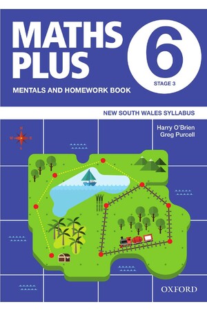 Maths Plus NSW Edition - Mentals & Homework Book: Year 6 