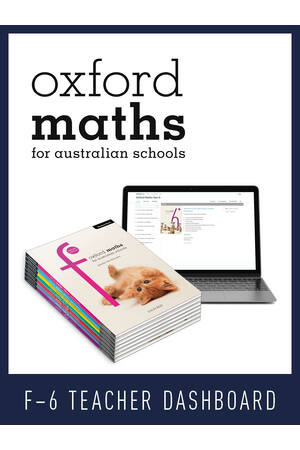 Oxford Maths - Teacher Dashboard (F-6): Individual Purchase (Digital Access Only)