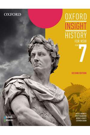 Oxford Insight History AC for NSW - Year 7: Student Book + obook assess (Print & Digital)