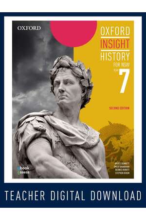 Oxford Insight History AC for NSW - Year 7: Teacher obook/assess (Digital Access Only)