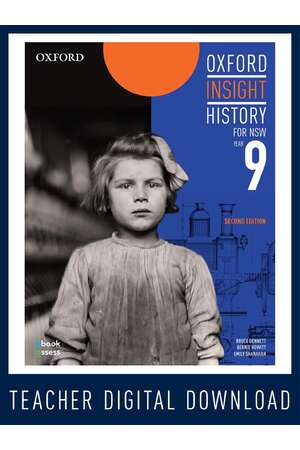 Oxford Insight History AC for NSW - Year 9: Teacher obook/assess (Digital Access Only)
