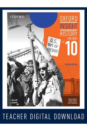 Oxford Insight History AC for NSW - Year 10: Teacher obook/assess (Digital Access Only)