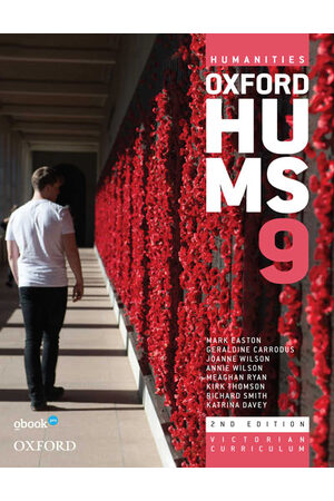 Oxford Humanities for the Victorian Curriculum - Year 9: Student Book+Student obook pro (Print & Digital)
