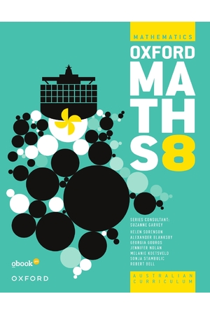 Oxford Maths 8 Student Book + obook pro (Print & Digital)