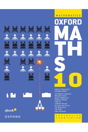 Oxford Maths 10 Student Book + obook pro (Print & Digital)
