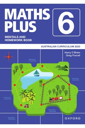 Maths Plus Australian Curriculum Edition - Mentals & Homework Book: Year 6 (2023)