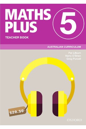 Maths Plus Australian Curriculum Edition - Teacher Book: Year 5 (2023)