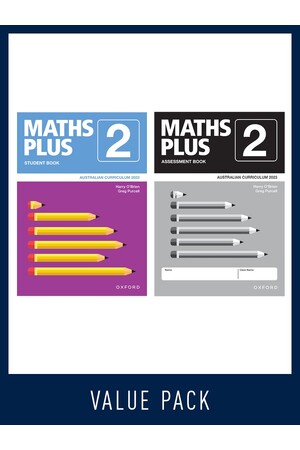 Maths Plus Australian Curriculum - Student and Assessment Value Pack: Year 2 (2023)